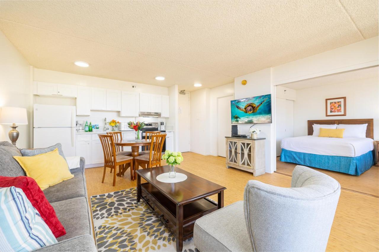 Waikiki Banyan Ocean View Oasis With Free Parking! Apartment Хонолулу Екстериор снимка