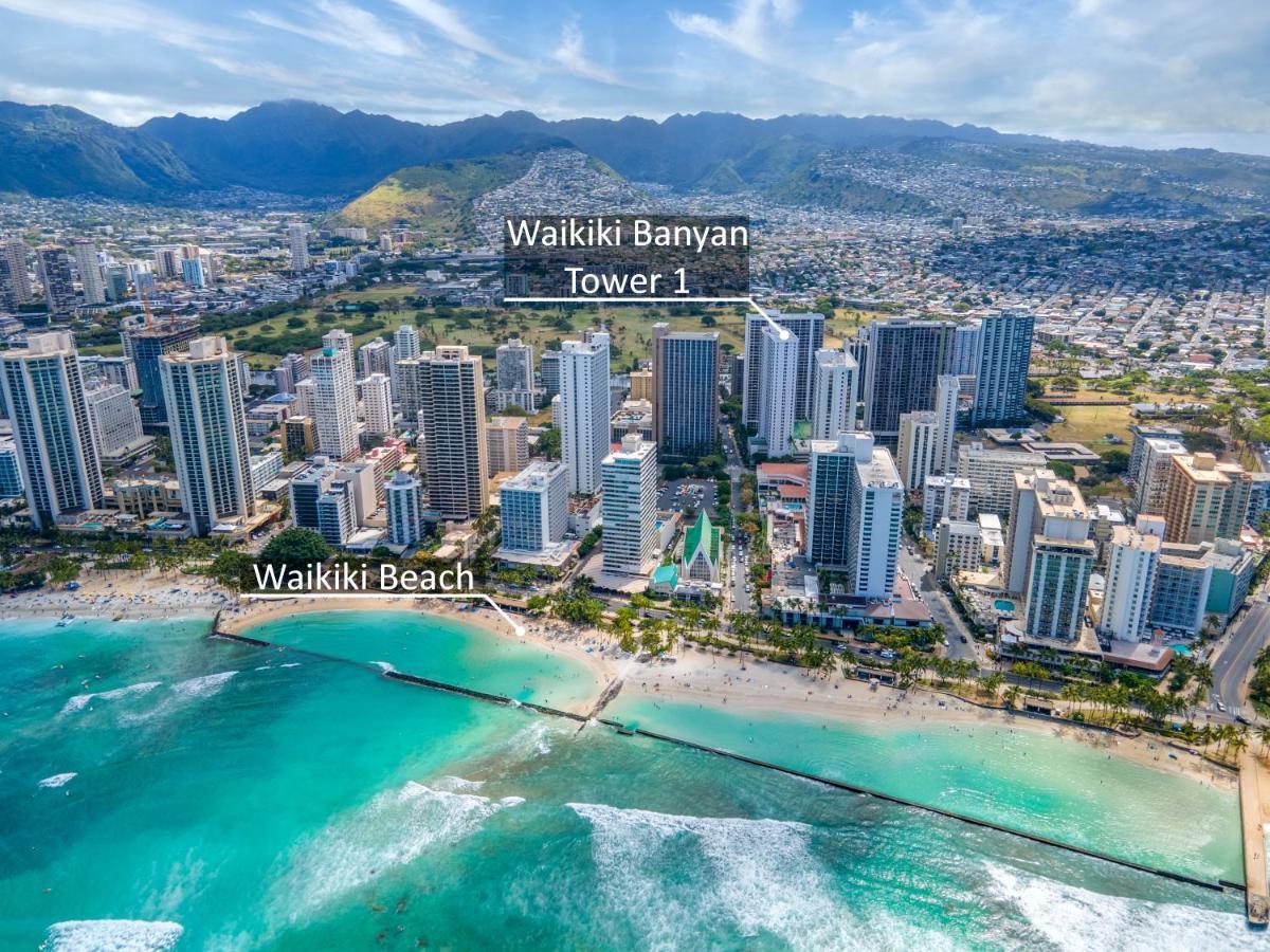 Waikiki Banyan Ocean View Oasis With Free Parking! Apartment Хонолулу Екстериор снимка